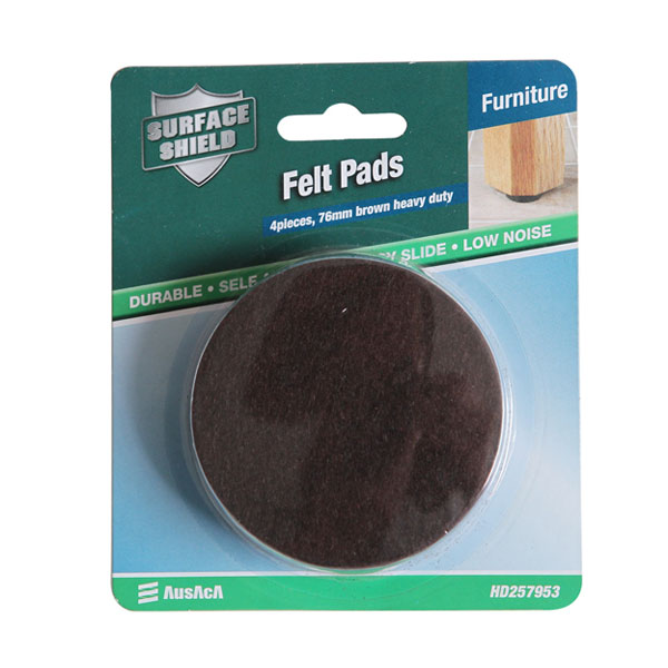 ¿Cómo utilizar y cuidar las almohadillas de fieltro negras?