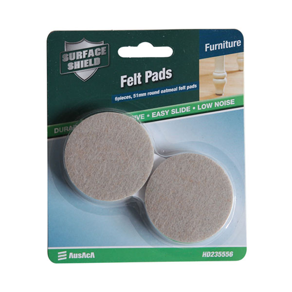Almohadillas de fieltro para patas de escritorio