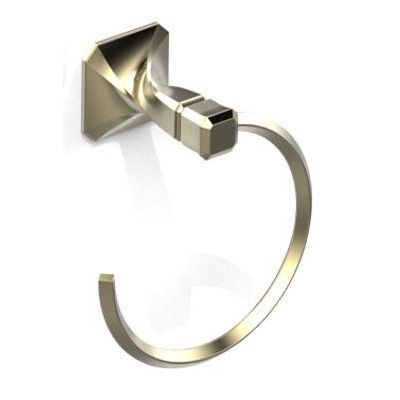 Toallero de metal con forma de anillo